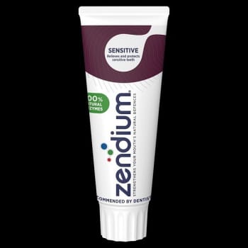 Tandkräm Zendium Sensitive 75ml med fluor enzym xylitol