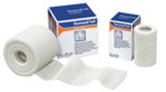 Fixeringsbinda Elastomull Haft vit 8cmx20m kohesiv elast 130%