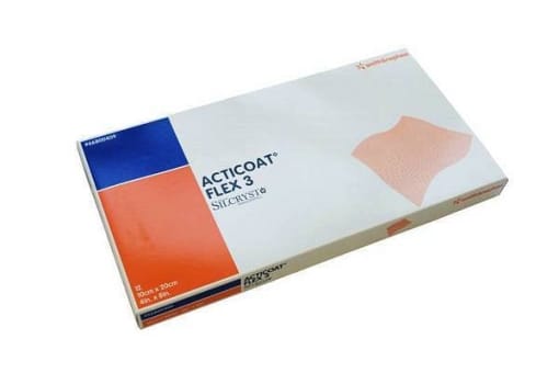Acticoat flex 3 10x10cm silver steril