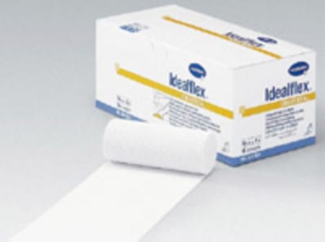Stödbinda Idealflex 12cmx5m bomull 66% polyamid 33% elastan 1%