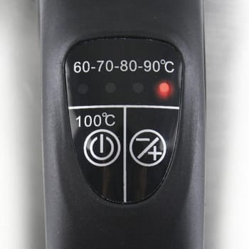 Vattenkokare rostfri Emerio 1,7l temperaturinställningar