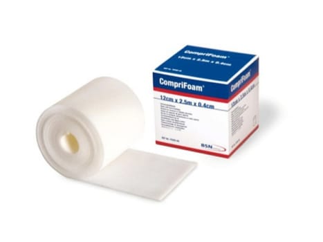 Skumgummipolster Comprifoam 12cmx2,5mx0,4cm
