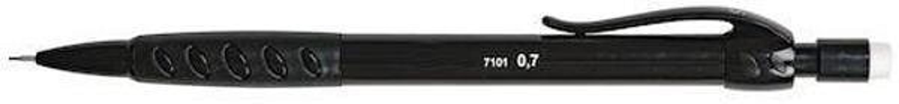 Stiftpenna Niceday 7101 stift 0,7mm svart