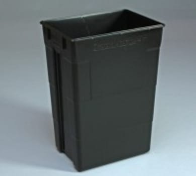 Riskavfallsbox San Sac svart 50l polypropen utan lock