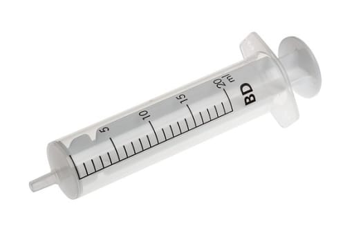 Spruta Discardit 2-komp luer 20ml. Steril, excentrisk gradering 1,0ml