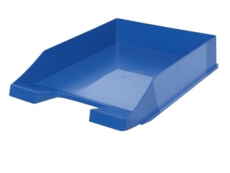 Brevkorg stapelbar Niceday blå PS returplast