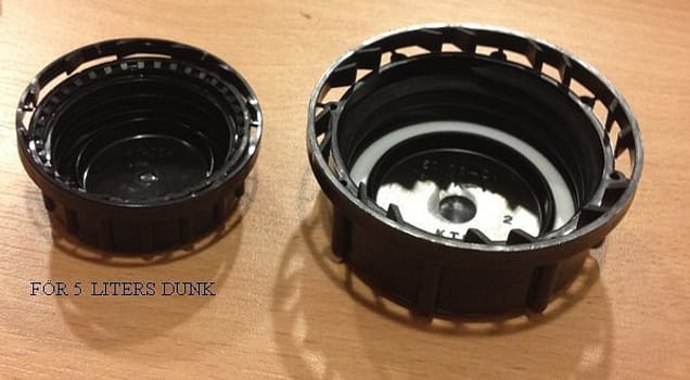 Lock till dunk 5l kemiskt avfall passar till 5583351