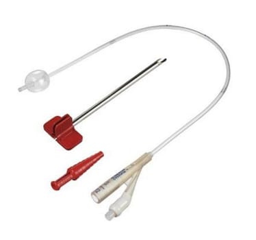 Blåsdränage Cystofix ch12 40cm. Steril, rak spets, silikon