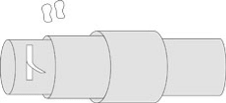 Op slangskydd Barrier 14x250cm steril enkel top