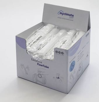 Spirometer munstycke Flowtube Passar Easyone Air 500St 1-Pack
