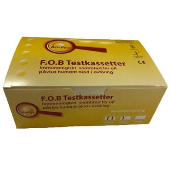 Testkassett, F-Hb 20 St/Fp