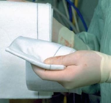 Op duk nonwoven Barrier 20x40cm steril röntgentråd 5-pack