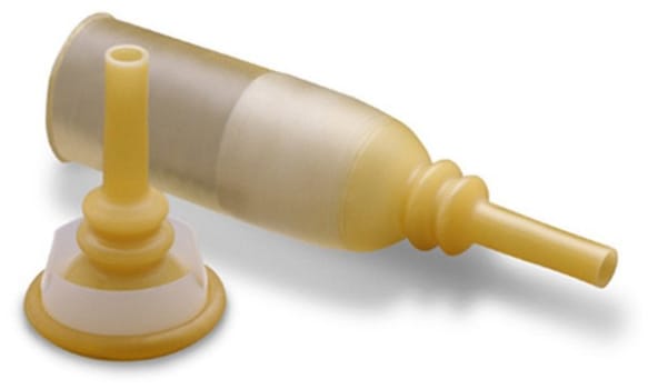 Urindroppsamlare 22-25 Mm Självhäft M Backventil Latex