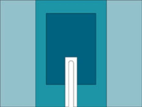 Op slitslakan Barrier 147x196cm steril förstärkt