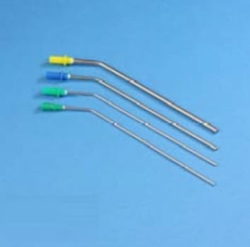 Nasalsug 4,0x150mm metall gul kona steril med sugkontroll