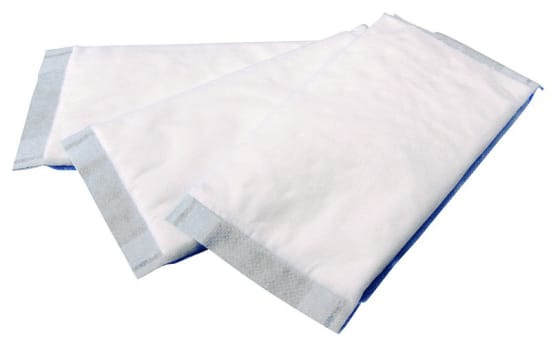 Absorbent pad 10x20cm höggradigt ren