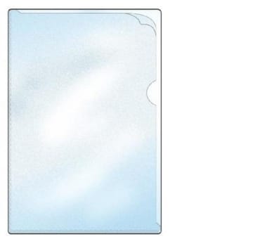 Plastmapp A4 transparent 0,14mm PVC