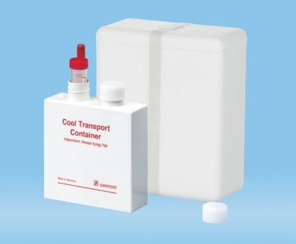Transportfrp kyltransport 2 provrörx10ml frigolithölje