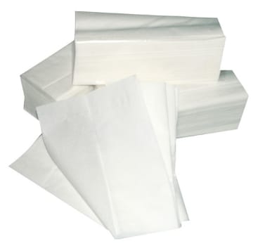 Pappershandduk Careness 22x34cm 2-lag vit nonstop-vikt Ecolabel