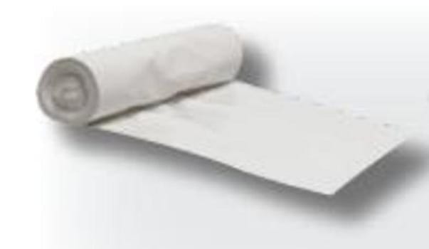 Papperskorgspåse vit 28l LDPE 500x600mm 40my 25st/rle