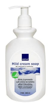 Flytande handtvål Abena 500ml oparfymerad Svanenmärkt