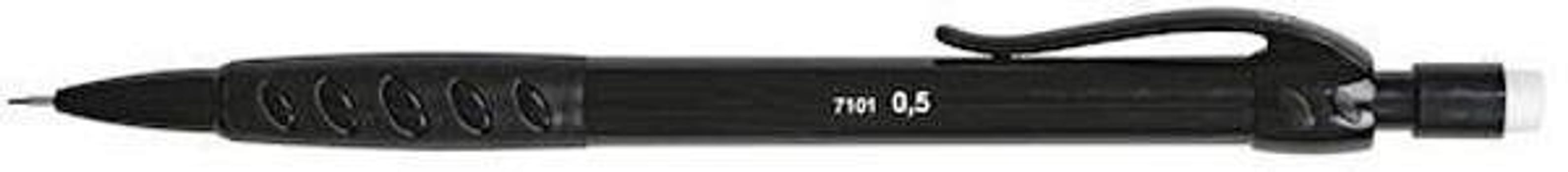Stiftpenna Niceday 7101 stift 0,5mm svart