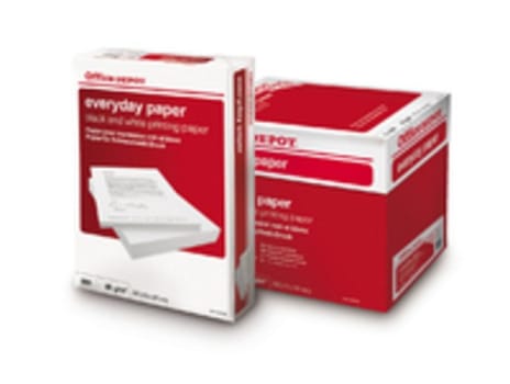 Papper Everyday A4 vitt 80g hålat expressbox