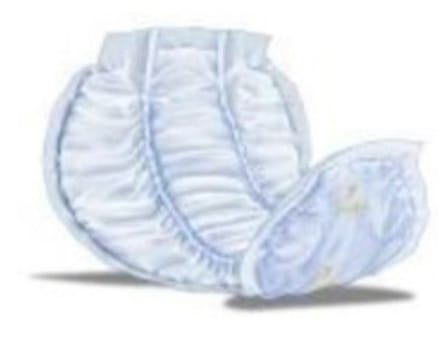 Inko skydd Attends Contours Air Comfort 4. 39 x 16 cm, ABS ISO 722 ml