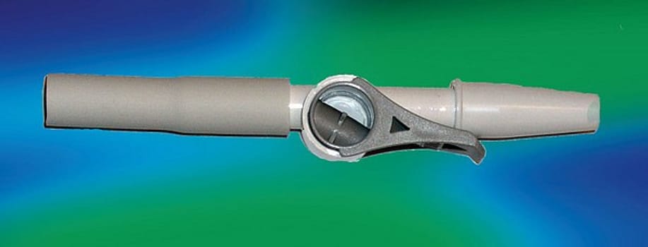 Kateterventil Bard Flip-Flo. Steril, PE plast, DEHP
