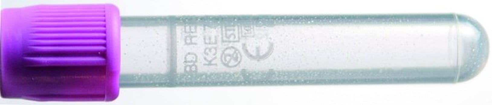 Vakuumrör vacutainer k3-edta 5/4ml lila transp