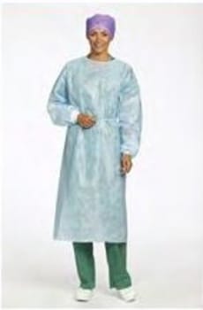 Skyddsrock Barrier nonwoven vätsketät XL blå mudd