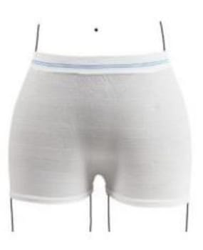Fixeringsbyxa med ben Sanifix Bas M. Höft 70-110cm blå