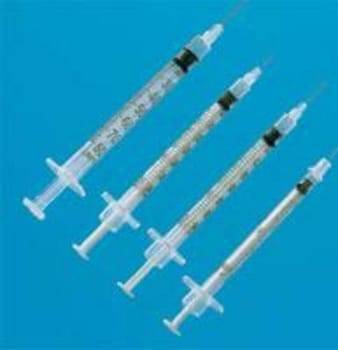Insulinspruta Microfine 0,5ml 30g 0,01ml gradering fast kanyl steril