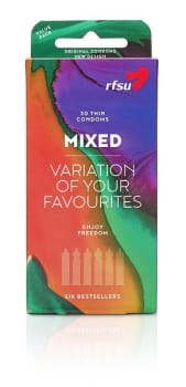 Kondom Mix pack (Profil, Thin, Näkken, NamNam)