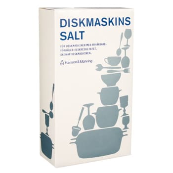 Diskmaskinsalt 0,9kg pH 7 neutralt
