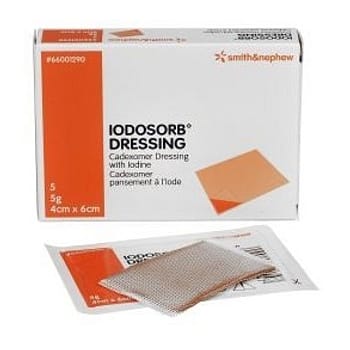 Förband För Upprensning Kompress 3x10 Gr. Iodosorb