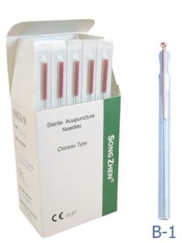 Akunål 0,35x90mm Eng 1-Pack S Kopparskaft
