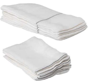 Op duk gasväv Mediplast 10x10cm steril 12-lager röntgentråd 5-pack