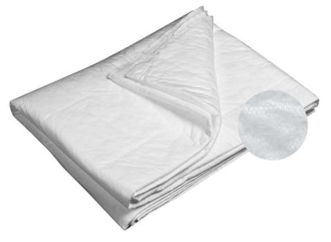 Engångsfilt Easitex nonwoven 100x150cm vit latexfri styckförpackade