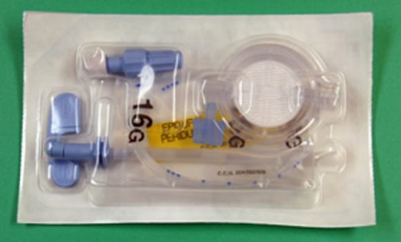 Epiduralset Minipack 2, 1,6x80mm. Steril