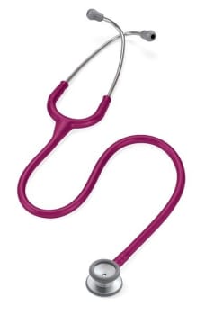 Stetoskop littmann classic 2 pediatrik hallonröd
