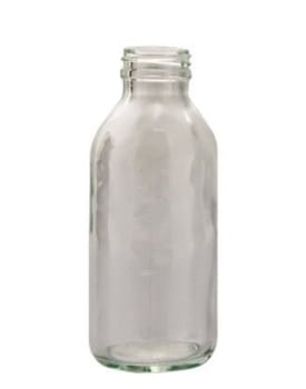 Infusionsflaska glas 300ml , typ 1, Klar glas, skruvhals, Hals/öppning 32mm
