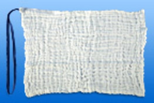 Op bukduk Nobamed 45x45cm 4-lager röntgentråd med band