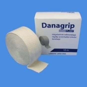 Tubbandage Danagrip 14cmx10m Storlek H kraftiga lår och små kroppar, Latexfri