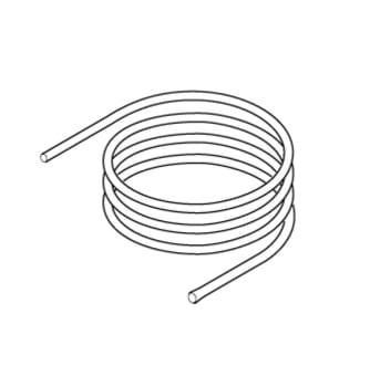 Slang Medela ø7x12mm 5m silikon rulle utan kopplingar