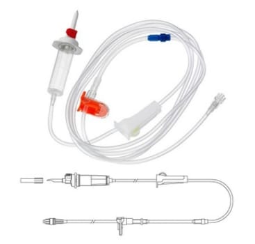 Inf agg volympump std alaris gp med 15 ug filter