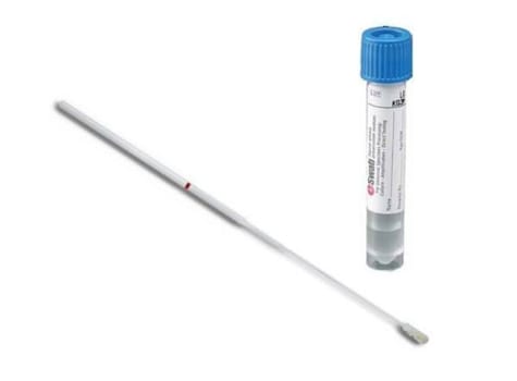 Copan e-swab pediatrisk blå provtagningsset flockad pinne 50 st/fp