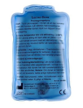 Värmedyna thermocare 8x14cm handmodell