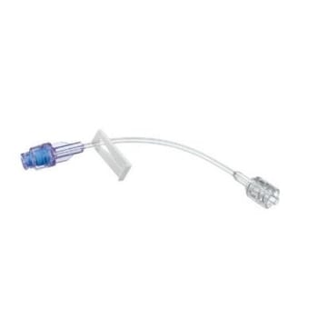 Förlängningsslang Safeflow mikro 2-gren 12cm blå. Steril, PVC-fri