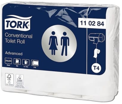 Toalettpapper, Extra Mjukt, 2-Lager, Nyfiber Ecolabel